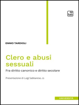 cover image of Clero e abusi sessuali